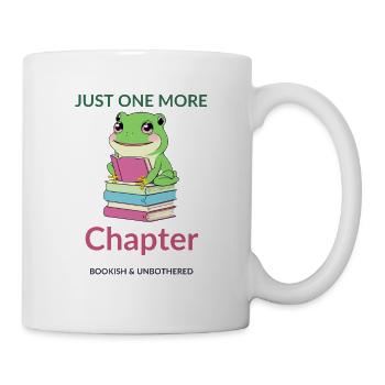 Nur noch ein Kapitel, Frosch - Tasse - Weiß - Rechts