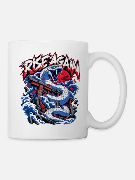 Rise Again Drachengeist Torii - Tasse - Weiß