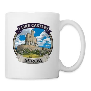 Ich mag die Mirów-Schlösser - Tasse - Weiß - Rechts