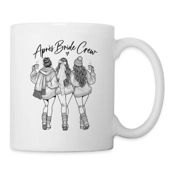 Après Bride Crew Winter JGA - Tasse - Weiß - Rechts