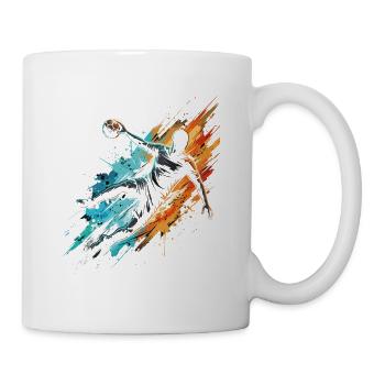 Handball Player Handballer - Tasse - Weiß - Rechts