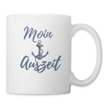 Moin Auszeit - Tasse - Weiß - Rechts