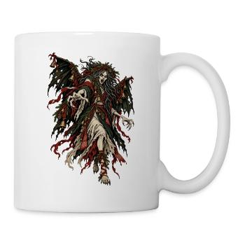 Weihnachts-Strzyga slawischer Folklore-Horror - Tasse - Weiß - Rechts