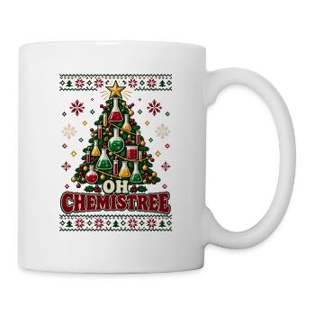 Oh Chemistree Science Christmas - Tasse - Weiß - Rechts