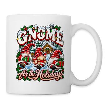 Gnome für die Feiertage - Tasse - Weiß - Rechts