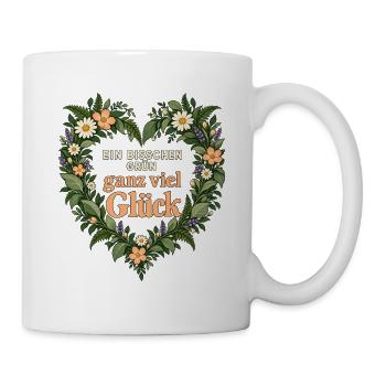 Pflanzenliebhaber Gärtnerin Geschenkidee Blumen - Tasse - Weiß - Rechts