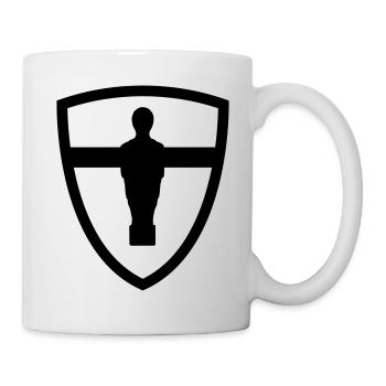 Kicker Wappen - Kickershirt - Tasse - Weiß - Rechts