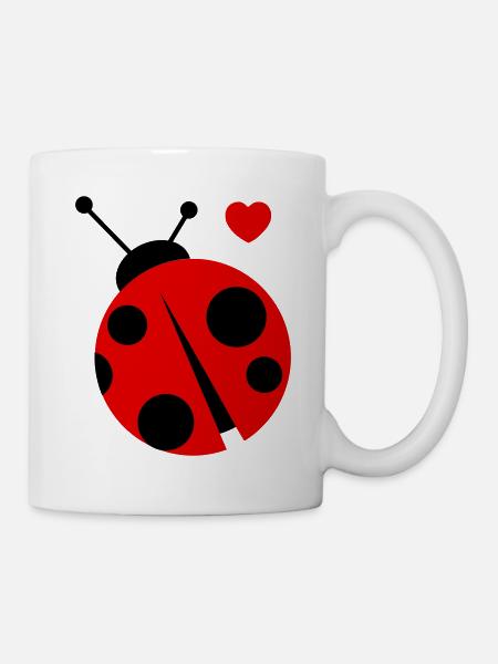 ladybird - Tasse - Weiß