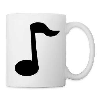 Note - Tasse - Weiß - Rechts