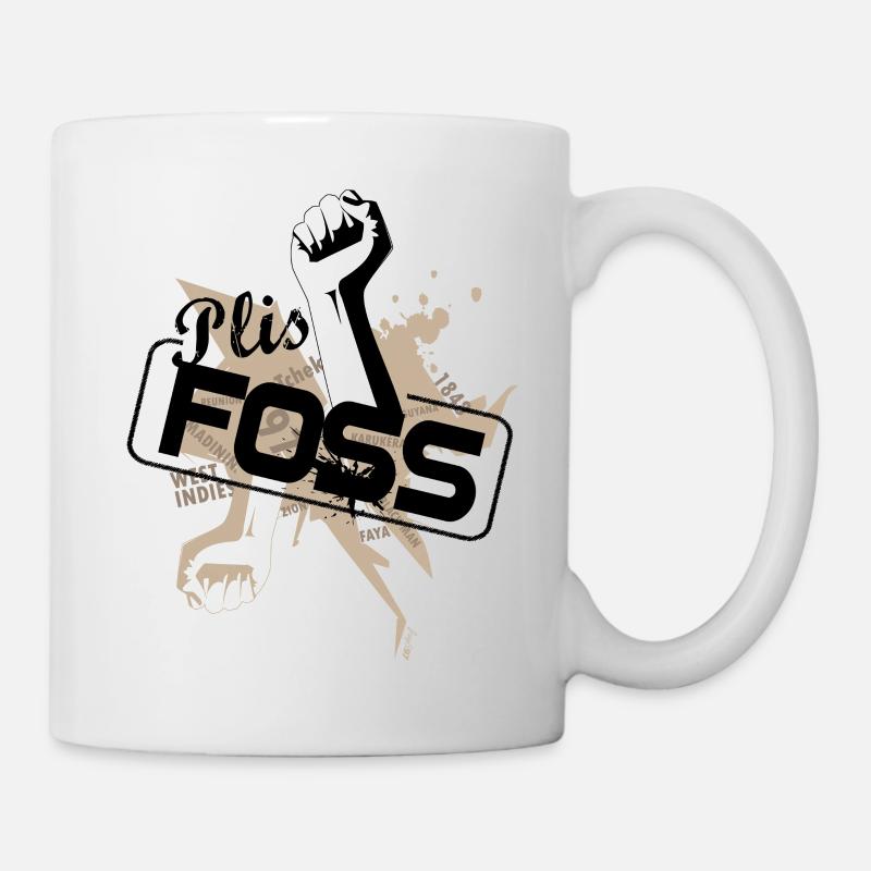 plisfoss - Mug blanc - blanc