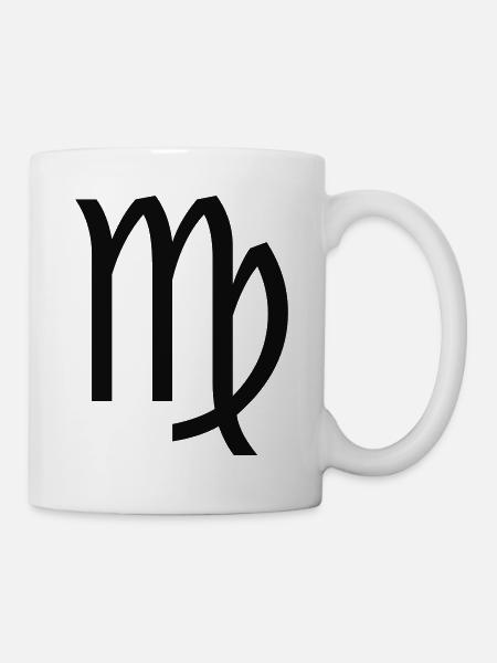 virgo / jungfrau - Tasse - Weiß