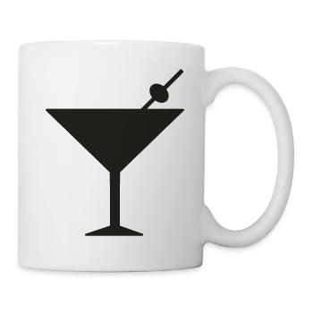 Cocktail - Tasse - Weiß - Rechts