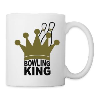 Bowling King - Tasse - Weiß - Rechts