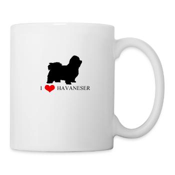 I LOVE HAVANESER - Tasse - Weiß - Rechts