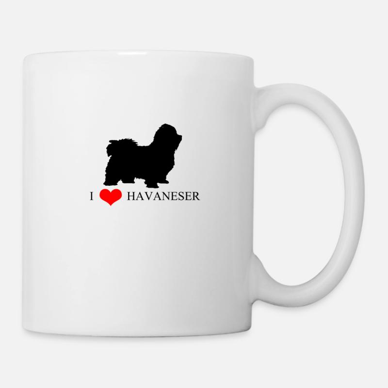 I LOVE HAVANESER - Tasse - Weiß