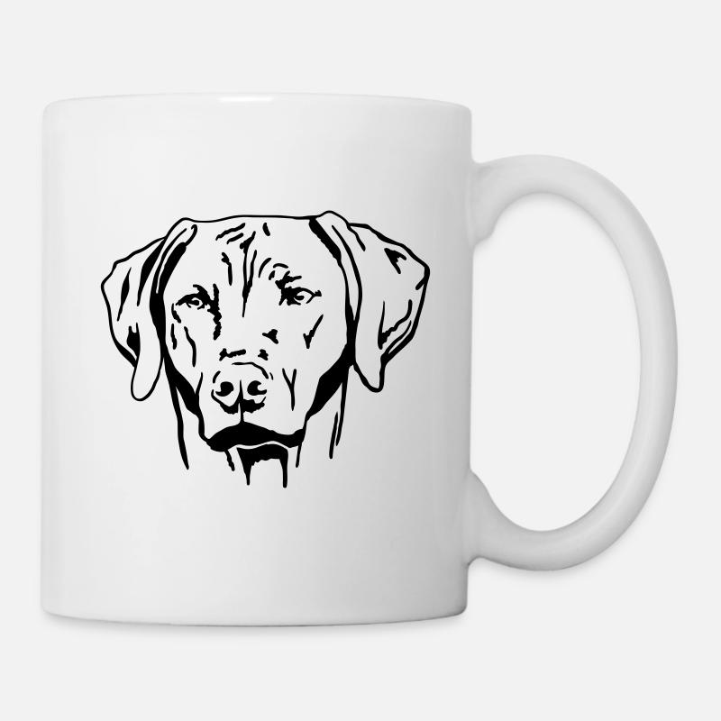 Rhodesian Ridgeback - Tasse - Weiß