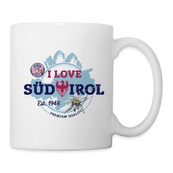 I LOVE SÜDTIROL - Mug - white - Right