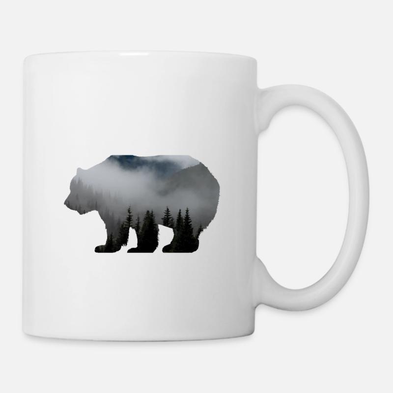 Forester Bear - Mug blanc - blanc