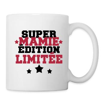 super mamie édition limitée - Mug blanc - blanc - Droite