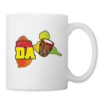 gwada ka - Mug blanc - blanc - Droite