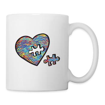 A Matter of the Heart I A Heart for Eva I Undine Syndrome - Mug - white - Right