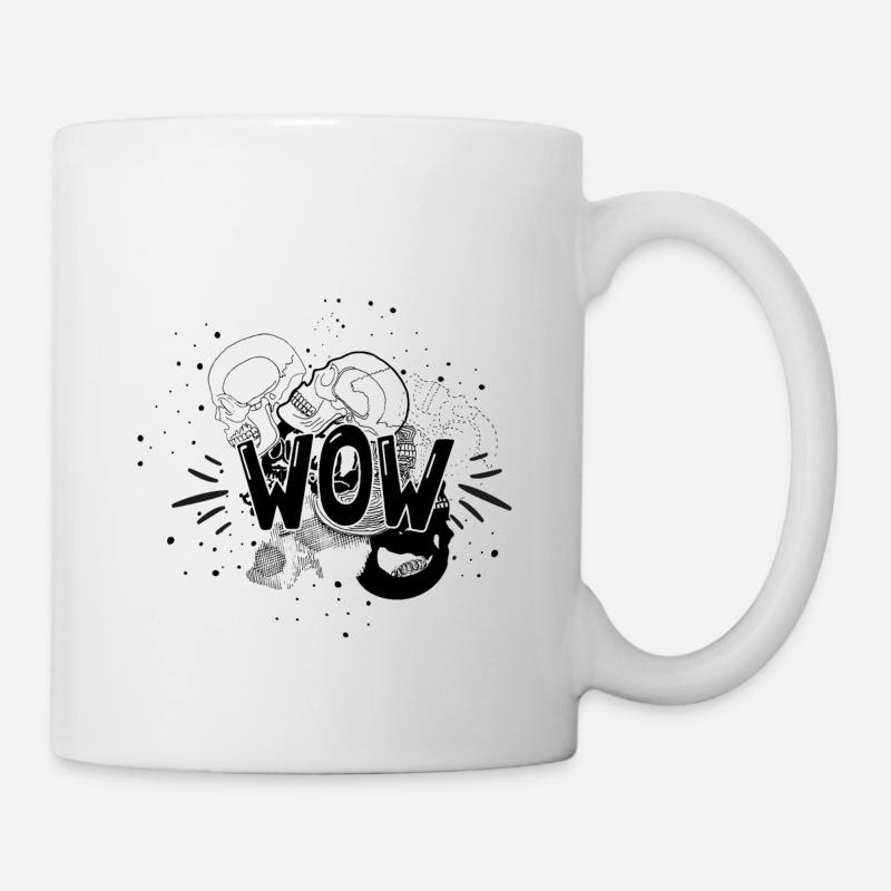 WOW - Tasse - Weiß