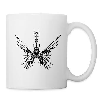 Lionfish / lionfish - Mug - white - Right