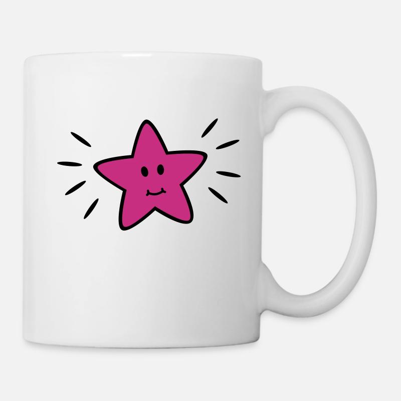 étoiles - Mug blanc - blanc