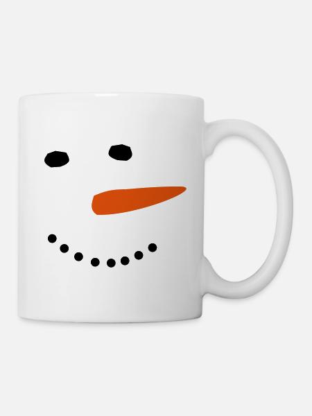 Snowman Winter Christmas - Mug - white