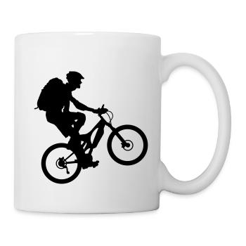 Bike - Mug blanc - blanc - Droite