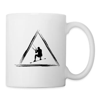 Kitesurfer - Tasse - Weiß - Rechts