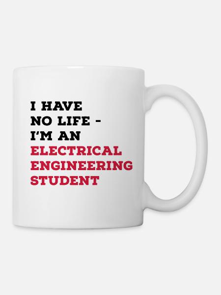 Elektrotechnik Studium - Tasse - Weiß