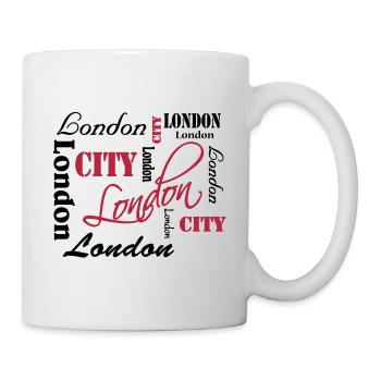 London - Mug blanc - blanc - Droite