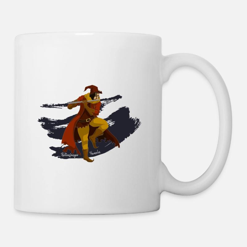 Rattenfänger von Hameln - Tasse - Weiß