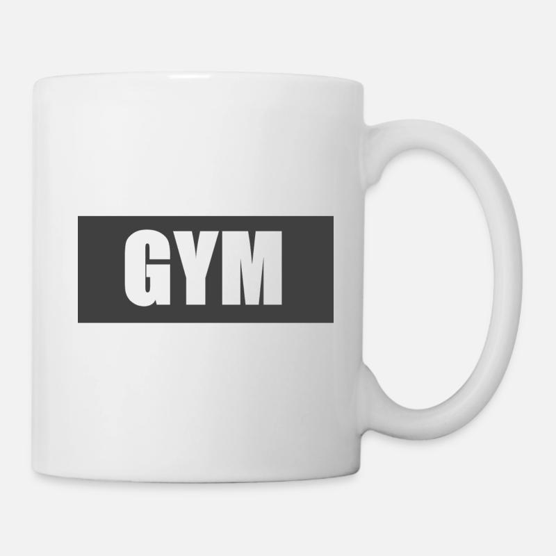 GYM - Tasse - Weiß