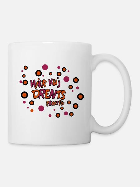 Here kuj Drents proaten - Mug - white