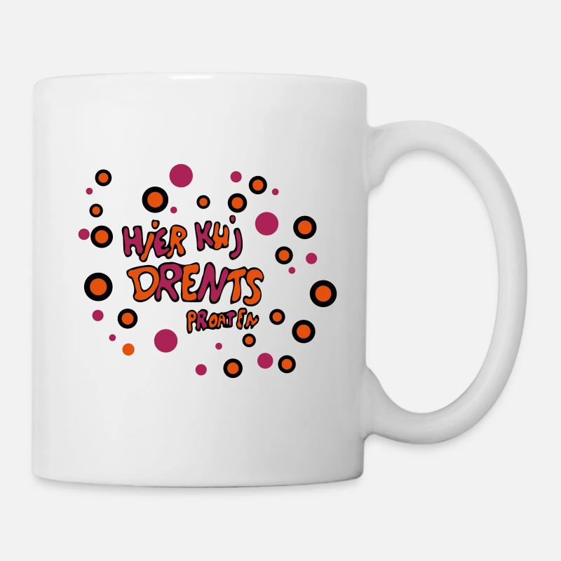 Here kuj Drents proaten - Mug - white