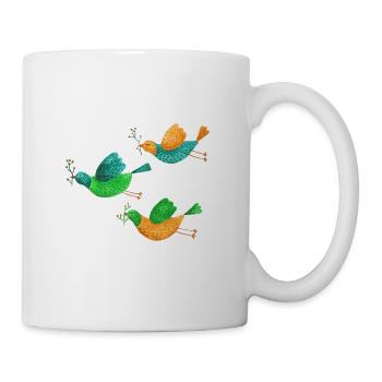 Three birds - Mug - white - Right