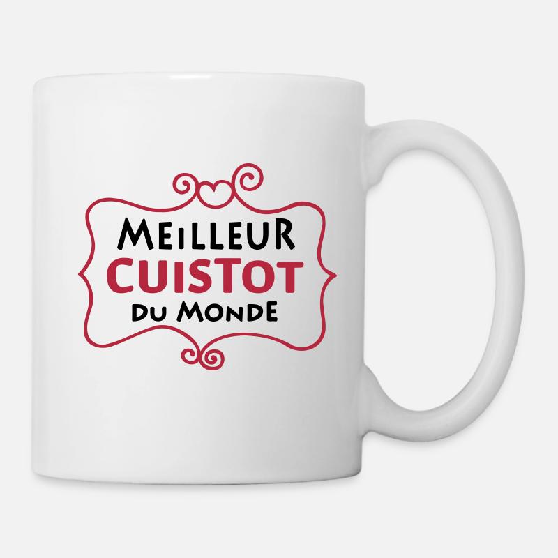 Meilleur CUISTOT du monde (2c) - Mug blanc - blanc