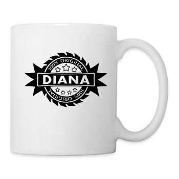 DIANA star original 1c - Tasse - Weiß - Rechts