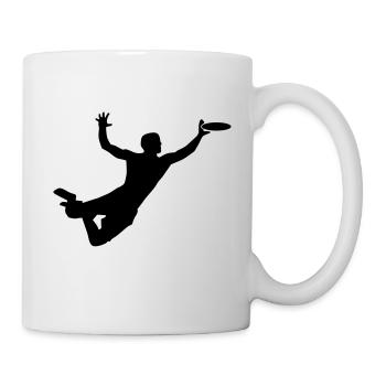 Ultimate Frisbee Guy - Tasse - Weiß - Rechts