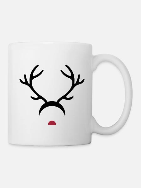 Rudolph - Mug blanc - blanc
