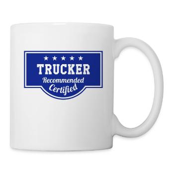 Trucker - Tasse - Weiß - Rechts