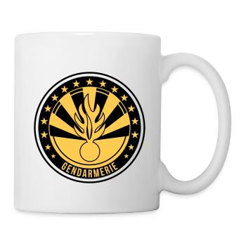 Gendarme / Gendarmerie - Mug blanc - blanc - Droite