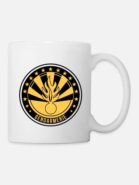 Gendarme / Gendarmerie - Mug blanc - blanc