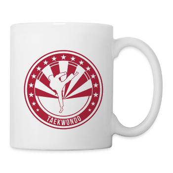 Taekwondo / Taekwondoin / Tae kwon do / Fight - Mug blanc - blanc - Droite