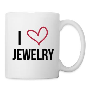 Jeweler / Jewel / Juwelier / Bijoutier / Diamond - Mug - white - Right