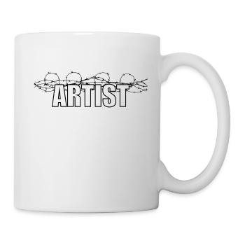 Art / Artist / Painting / Design / Music / Vintage - Mug - white - Right