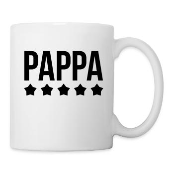 Pappa / Papa / Dad / Far / fars dag / verjaardag - Mug - white - Right