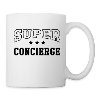 Hausmeister / Hausmeisterin / Concierge / Pförtner - Tasse - Weiß - Rechts